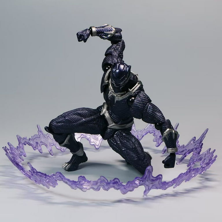 AMAZING YAMAGUCHI Black Panther ブラックパンサー Amazing Yamaguchi Revoltech Black Panther PVC Action Figure