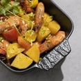 thumbnail image 3 of Creative Stone Pattern Double Ear Plate Microwave Plate Ceramic Household Electric Oven Baking Dish Baking Bowl, 3 of 5
