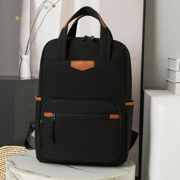 Women Student School Bag Multifunctional School Backpack Large Capacity Fashion Waterproof Oxford College Backpack