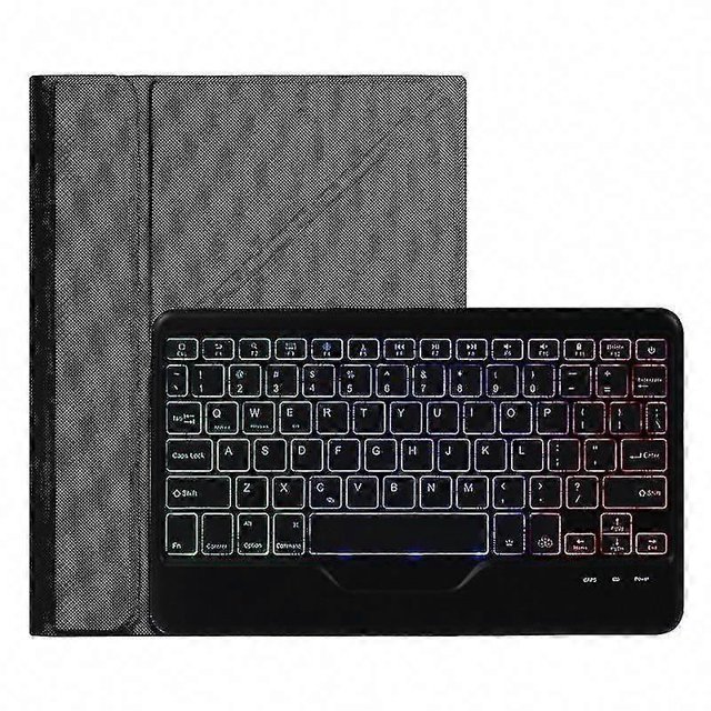 B011s Clavier Bluetooth Rétroéclairé avec Support Triangulaire et Emplacement pour Stylo compatible Pro 11 2021/2020/2018 & Air 4 10.9 Haute Qualité Cadeau