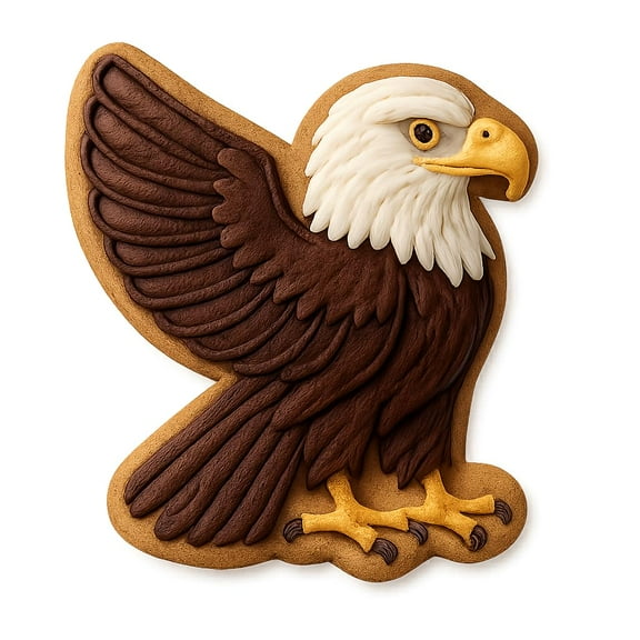 Majestic Eagle 412 Cookie Cutter - 4x3.2" Premium Baking Design