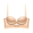 thumbnail image 2 of Non Bandeau Bra for Women Small Bust Self Adhesive Bra with Supportive Sexy Deep V Everyday T Shirt Wear, 2 of 4