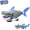 Grey-rechargeabl, variant on Electric Glowing Swivel Shark, Remote Controll Smart Sensory Explorer Shark, Rechargeable Wiggle Electric Fish with LED Lights, 360° Multi-Joint Wobble Motion Obstacle Avoidance (Blue-Rechargeabl)