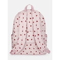 thumbnail image 2 of MNYC Women's Double Pocket Dome Backpack Pink Strawberry, 2 of 5