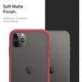 thumbnail image 4 of Entronix Shockproof Matte Case Designed for iPhone 12 Pro Max with Soft TPU Bumper, Slim Case Red, 4 of 5