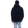 thumbnail image 3 of Champion LIFE Men's Reverse Weave Full-Zip Hoodie Small, Black/Big C Chenille Logo, 3 of 5