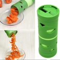 thumbnail image 1 of Manual multifuncional vegetal fruta pepino zanahoria torneado cortador espiral rebanador espiralizador dispositivo de procesamiento Ormromra CKCH1IAH6, 1 of 6