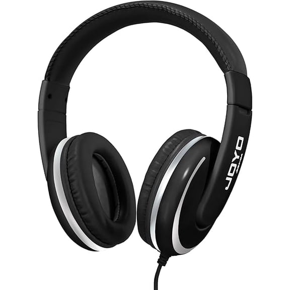 Over Ear Headphones Wired Studio Headphones with 1/4 to 3.5mm Jack for Guitar Amplifier Keyboard Recording Podcast DJ Laptop Computer (JMH-04)
