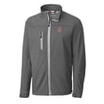 thumbnail image 2 of Men's Cutter & Buck  Steel Greenville Drive  Clique Telemark Eco Stretch Softshell Full-Zip Jacket, 2 of 3