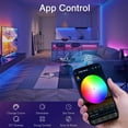 thumbnail image 3 of Smart LED Strip Lights, 33ft WiFi LED Strip Lighting Work with Alexa and Google Assistant, DIY Timer Color Changing with App Control and Music Sync LED Lights for Bedroom, Christmas Decorations, 3 of 8