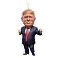 thumbnail image 3 of Patriótico Donald Trump 2024 Adorno Navideño Acrílico Dibujos Animados (D), 3 of 4