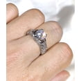 thumbnail image 5 of Couple Rings Matching Rings 1CT CZ 10KT White Gold Plated Women's Wedding Ring, 5 of 7