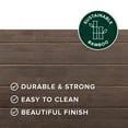 thumbnail image 6 of Zinus Suzanne 44" Bamboo and Metal Platform Bed Frame with Headboard, Grey Wash, Twin, 6 of 12