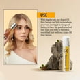 thumbnail image 4 of GKHAIR Smoothing Serum - 100% Pure Organic Argan Oil Hydrating Strength Shine Dry Damaged Repair Anti-Frizz Moistures Nourishment & Weightless Styling All Hair Types, 4 of 8