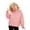 C372 Pink, variant on Curuila Kids Infant Girls Coat With Zipper Long Sleeve Graphic Print Hooded Jacket For Girls Lightweight Fashionable Outerwear Size 3-4 Years