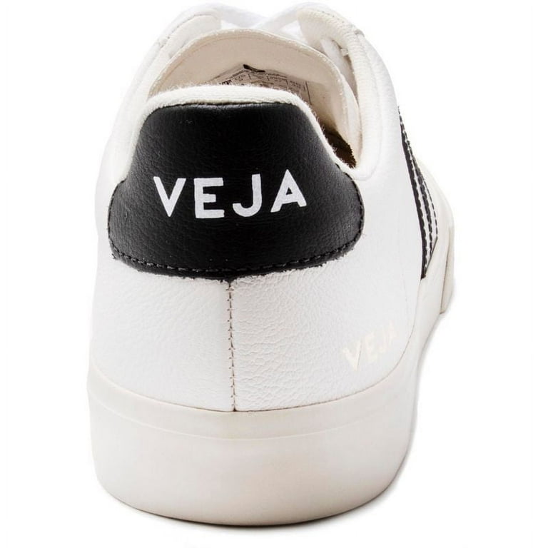 Veja Men's Campo Chromefree Leather Sneakers with Organic Veja Men's Campo Chromefree Leather Sneakers with Organic