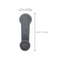 thumbnail image 2 of FENGGUIQU 2Ud Manija De Para Auto De ABS Gris Compatible Universal Fácil Instalación, 2 of 8