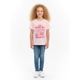 thumbnail image 2 of Wonder Nation Girls Heart Pop Graphic T-Shirt with Short Sleeves, Sizes 4-18, 2 of 7