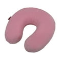 thumbnail image 2 of Bookishbunny Child Size or Small Adult Soft Memory Foam U Shape Travel Pillow Pink, 2 of 7
