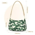 thumbnail image 3 of FORMRS Womens Shoulder Bag with Chain Strap Clutch Purse Cute Tote Handbag, Light Green Camouflage Design, 3 of 7