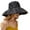 Black, variant on Stylish UPF50+ Sun Hat for Women Outdoor Summer Beach Travel and Daily Use Red One Size