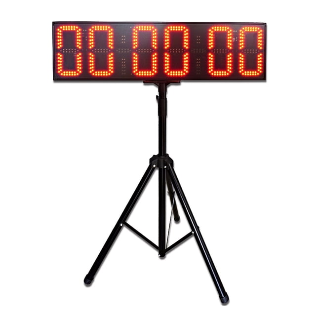 Compte à Rebours/marathon LED 8 Pieds' pour Course Événementive (HST6-8R), Applications Polyvalentes