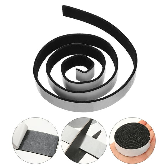 LEDMOMO Black Adhesive Felt Pads for Furniture Protect Hardwood Floors and Reduce Noise