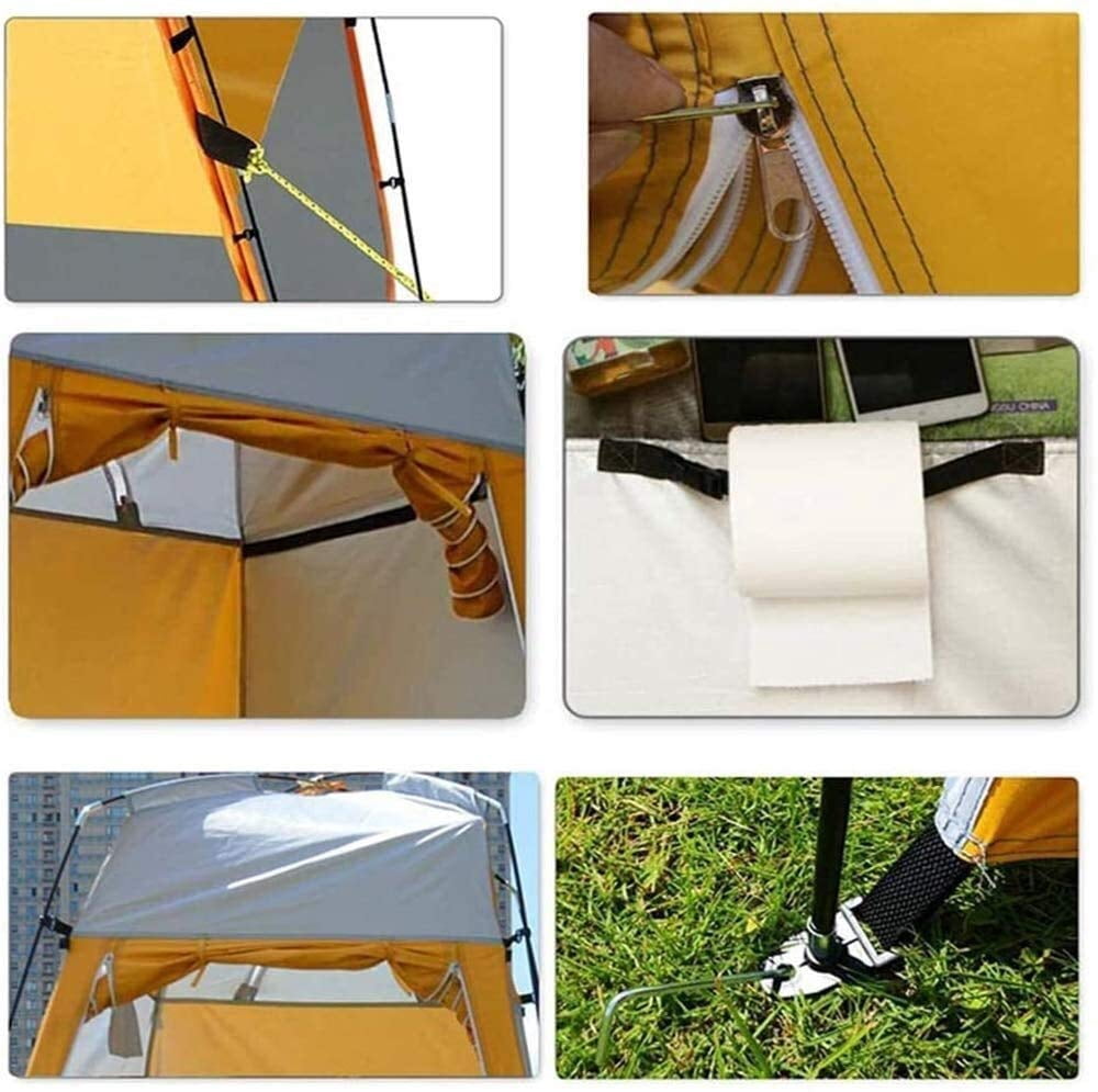 Outdoor 6FT Quick Setup Privacy Tent - Portable Changing Room for Camping, Beach, Shower & Toilet