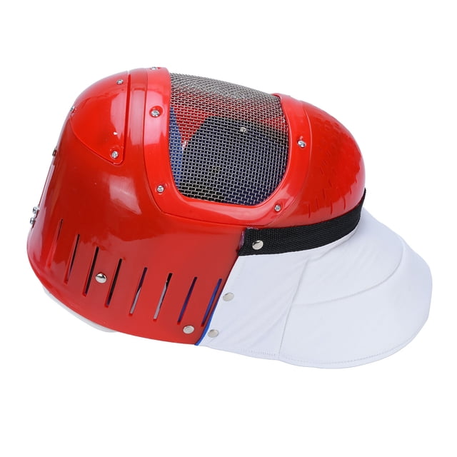 Fencing Face Cover, Mesh Structure Stab Proof Fabric, for Kids Training, with Anti Piercing Lining, Thickened Brim Design