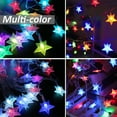 Solhice 20ft Color Changing Star String Lights Battery Operated, 45 LED