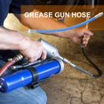 thumbnail image 3 of OUTAD Grease Gun Hose 30CM Flexible Heavy Duty Flex Hose Explosion-Proof Spring Lube Gun Hose For Hand And Air Powered Grease Guns, 3 of 4