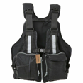 thumbnail image 1 of Sylvamorning Adult Adjustable Life Jacket Vest Multi Pockets Buoyancy Tank Top, 1 of 5
