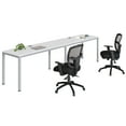 thumbnail image 2 of Boss Office Products Simple System Side by Side Double Desks in White, 2 of 2