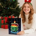 thumbnail image 5 of Zawou 2025 Holiday Countdown Calendar, 24 Collectible Mini Ornaments with Funny and Festive Designs for Home Christmas Celebration, 5 of 7
