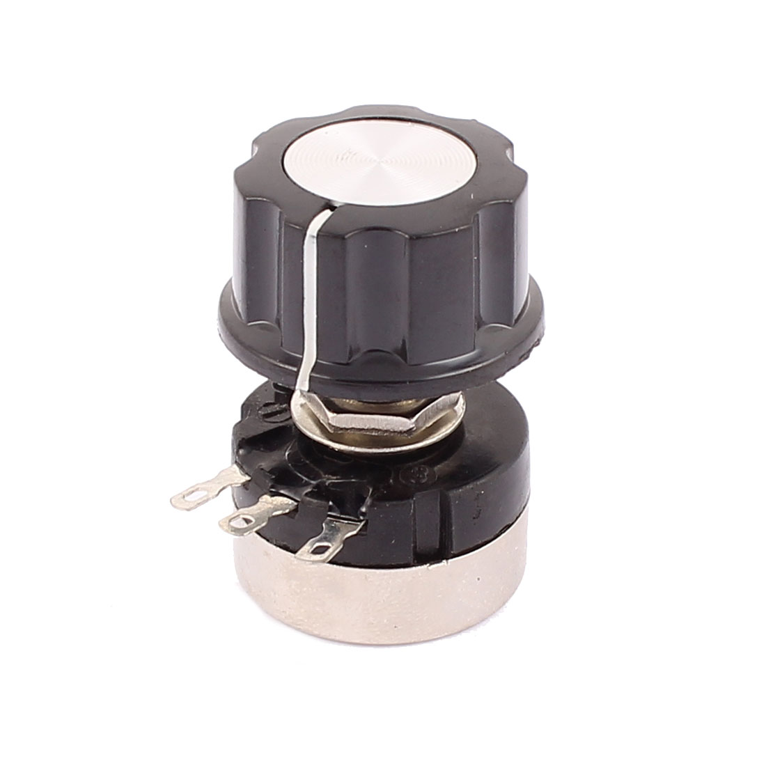 3 Terminals B104 Rotary Wirewound Potentiometer 100K Ohm Adjustable