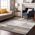 thumbnail image 7 of Addison Rugs Mayfield Premium Machine Washable Transitional Geometric Taupe Rectangle Rug, 10' x 14', 7 of 7