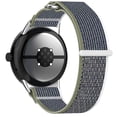 thumbnail image 4 of KOMI Band Compatible with Google Pixel Watch 3, Stainless Steel Metal Mesh Replacement Bands for Pixel Watch3 Green/Gray 41mm, 4 of 5
