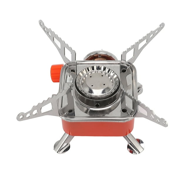 Picnic Portable Gas Stove,Outdoor Gas Stove Folding Mini Quadrate Gas Stove Outdoor Folding Gas Stove User-Friendly Design