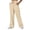 Khaki, variant on Women Oversized Wide Leg Cargo Sweatpants JIANLAI ,Drawstring Elastic Waist Casual Athletic Pants With Multi‑Pockets, Soft Cotton‑Blend Loose Fit Streetwear Trousers For Daily Workout Lounging