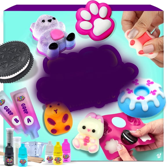 BESTSKY Squishy Making Kit - Gifts for Girls & Boys Ages 6 7 8 9 10 11 12 Years Old - Craft Kits for Kids - Birthday Gift for Girls Fun DIY Creative squishy making kit