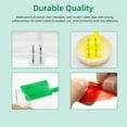 thumbnail image 3 of Waterproof Cable Labels 4.3x0.5 inch Self-adhesive Label Stickers Support Thermal Print for Price Tag Office, 3 of 8