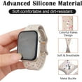 thumbnail image 2 of XIHAMA Sport Band For Apple Watch Band 38mm 40mm 41mm 42mm 44mm 45mm 49mm Cute Soft Silicone Strap for iWatch Series 9 8 7 6 5 4 3 2 1 Ultra SE, 2 of 8