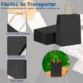 thumbnail image 4 of Kit de 50 Bolsas de Papel Kraft Bluelander, Negro, 4 of 5