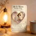 thumbnail image 6 of MOAOASPER Compact Easter Inspirational Card, Pocket Hug Encouragement Token, Spiritual Reminder Keepsake, Perfect Gift for Loved Ones, 6 of 8