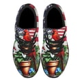 thumbnail image 2 of Cardinal Floral American flag Shoes Sneakers Black Size 11, 2 of 7