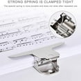 thumbnail image 3 of Large 4 Inch Bulldog Clip, 10 Pack Stainless Steel File Folder Silver Binder Clips, 3 of 4