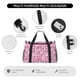 thumbnail image 4 of Balery Cartoon Poodle Dog Bolsa de Gimnasio para Mujeres, Bolsa de Viaje con Bolsillo Húmedo, Bolsa de Fin de Semana para Mujeres, Bolsa de Viaje Resistente al Agua, 4 of 7