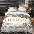 thumbnail image 3 of Home Bedding Cover Set Luxury Pattern Duvet Cover Quilt Cover Set Bed Gift Designable,Twin (68"x86"), 3 of 5