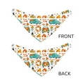 thumbnail image 3 of Naloa Fall Pumpkins And Sunflowers Dog Bandana Large and Small-Dog Scarf Bib Handkerchief Accessories for Dogs and Cats(S-L)-Large, 3 of 5