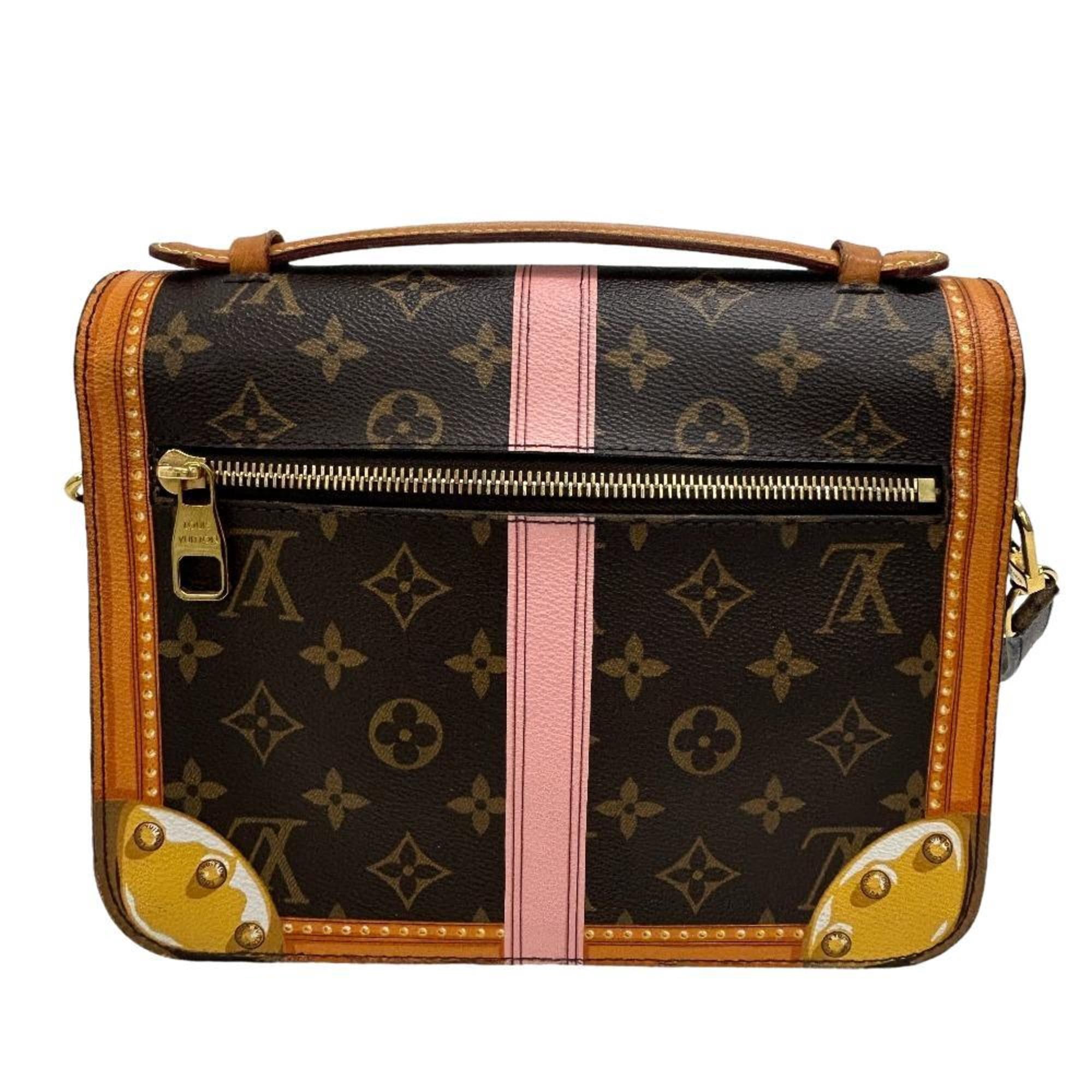 Pre-Owned LOUIS VUITTON M43628 Summer Trunk Pochette Metis 